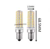 Żarówki przyciemnione lampy LED E14 110V 220V 7W Kukurydza żarówka Droplight żyrandol 2835smd bombillas na lample