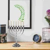 Bougeoirs Menorah, décoration murale de chambre à coucher, au-dessus des ornements de noël