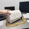 Designer handtas schouder chanelen bakken zakken klassieke waterdichte portemonnee dubbele letters vaste haist taille vierkante strepen vrouwen klassieke veelzijdige luxe handtassen