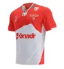 2023 Top BIARRITZ Racing 92 جيرسي الرجبي Maillot 22 23 Stade Francais Paris Union Toulouser Bordeaux Begles home Away Perpignan Ernest Wallon Warm Up قميص مقاس S-5XL