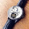 Wristwatches Same Style Eight Horses Automatic Hollow Mechanical Watch Tiger Year Men's Trendy Waterproof Leather