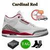 Jumpman 3 Scarpe da basket Uomo Donna Scarpe da ginnastica 3s Bianco Cemento Fuoco Rosso Pino Verde Cardinale Racer Blu Scuro Iris Mussola UNC laser Arancione Scarpe da ginnastica