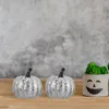 Fiori decorativi 10 pezzi Bolla Polvere d'oro Zucca Zucca Rustico Decorazioni per esterni Puntelli Schiume Tavolo per bambini Scena Delicate decorazioni autunnali