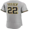 2023 Connect Baseball Christian Yelich Jersey Willy Adames Hunter Renfroe Kolten Wong Jerseys Josh Hader Crew Rowdy Tellez Brad Boxberger