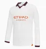 23 24 هالاند لكرة القدم القميص رجل المدن دي بروين 2023 2024 Manchesters Grealish Mahrez Foden Rodrigo Football Shirt Mens Jersey Ederson M.