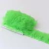 8-10 CM Colored Turkey Feather Trims Ribbon Marabou Feathers Fringe for Costume Party Clothing Sewing Plume Decoration 1 Meter