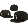 2024 erwachsener Designer ausgestattet Hats Baseball Ball Flat Hut Hip Hop Baumwollstickst