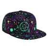 Ball Caps Moon Bogini Magic Astrology 3D Print Baseball Cap Casual Sun Hat Elegancki etniczny styl moda Hip Hop Women Mężczyźni