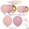 Decorazione per feste Decorazione per feste Palloncino rosa Ghirlanda Arco Kit Matrimonio Compleanno Decor Ballon Globos Forniture Palloncini in lattice Baby Showe Dh8E6