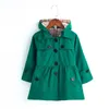 Cappotto Giacca primaverile per bambini per ragazze Giacca a vento coreano Manteau Enfant Fille Abbigliamento per adolescenti Trench per bambini Autunno