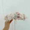 Accessori per capelli Avorio Blush Pink Bridal Flower Girl Crown Wedding