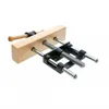 Juegos de herramientas manuales profesionales, tornillo de banco de mesa resistente para carpintería de 7 pulgadas, herramientas de soporte de biela