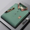 T-T-T -'S Polos Designer masculin Polo Luxury Luxury Italien Marque Broidered Letter LETTER COMPINISS