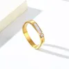 4 mm bruiloft eeuwigheid ring voor vrouwen roestvrij staal Cubic Zirconia stapelbare trouwring maat 6-12