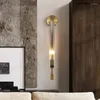 Wall Lamps Biewalk Modern LED Light Nordic Glass Home Decor Sconce Lamp Bedroom Bedside TV Background Fixture