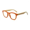 Solglasögon 2023 Läsglasögon för kvinnor Bambu Eyeglass Frame Presbyopic 1,0 till 4,0 Oculos de Grau Masculino Gafas Lectura