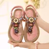 Sandalias 2023 étnicas bohemias retro con cuentas zapatos de playa de verano para mujer vestido dama calzado femenino chanclas mujer 35 37 39 42