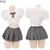 Ani Anime Girl School Student Uniform Kostuums Vrouwen Leuke Plaid Meid Outfit Cosplay Plooirok cosplay