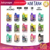 Original Aivono AIM Tank 9500Puffs Einwegvape E -Zigaretten 18ml Maschenspulen Pod 0% 2% 3% 5% 650 mAh Batterie Revelble E Cigs Vaper 9500 Stift