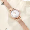 Montre femme montres de haute qualité lumière de luxe mode élégant cadran fritillaire Milan bracelet montre montre de luxe cadeaux S32