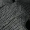 Mäns plusstorlek tröjor tröjor jacquard brev stickad tröja under hösten / vinter förvärv stickmaskin e anpassade jnlarged detalj besättning hals bomull 2023
