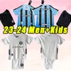 23 24 Gremio ELKESON maglie da calcio D.COSTA Guild GIULIANO 2023 2024 RAMIRO Geromel LUAN MAICON Fernandinho magliette da calcio da uomo casa lontano uomo bambini bambino adulto set completo