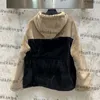 Chaquetas creativas de doble cara para mujer, abrigo con cintura elástica, prendas de vestir exteriores de lujo, cárdigan con cremallera, ropa de calle para mujer