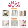 Wall Stickers DIY Butterfly Sticker On The Home Decor Butterflies For Kitchen Decoration Magnet Fridge