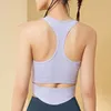 Camisas activas Correa para mujer Yoga Deportes Sujetador Inalámbrico Acolchado Medio Entrenamiento Cultivo Mujer Fitness Running Top
