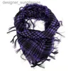 Foulards 1pc printemps écharpe à carreaux pour unisexe mode femmes hommes arabe Shemagh Keffiyeh Palestine écharpe Shl WR haute qualité foulard hommeL231101