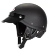 Motorfiets helmen rhr lichtgewicht halve gezicht helm retro chopper casco moto tuurbike fiberglas hoogwaardige scooter cuiser capacete