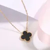 new classic van clover necklace the same fourleaf clover lucky four leaf flower simple fashion temperament fourleaf clover necklace women