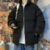 Męskie Parkas Zwrotni mężczyźni Harajuku kolorowy bąbelkowy płaszcz zimowy moda moda hip -hop parka czarne ubrania Kobiety kurtki streetwear 5xl 231031