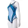 Ani Zomer Strand Meisje Groen Eendelig Badpak Cosplay Vrouwen Anime Terug Cross Strap Bodysuit Badmode Uniform Kostuums cosplay