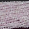 Pietre preziose sciolte Perle rondelle sfaccettate di kunzite naturale, spessore 4,2 mm, circa 3,3 mm