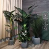 Decorative Flowers High-simulation Anemone Plant Banyan Tree Potted Indoor Fire Retardant Green Landscape Decoration