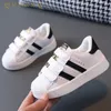 Sneakers Design Design Białe trampki Maluch Dziewczęta chłopcy siatka oddychająca koronkowe buty sportowe dla dzieci Tennis 2-6y Buty maluchowe 230331