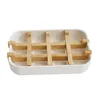 Сублимация бамбуковые блюда деревянные мыло держатель деревянные ванные комнаты для мыла коробки коробки для контейнера стойка стойка