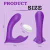 Sex Toy Massager Adult Massager Wearable Dildo Vibrator for Women 10 Speeds Vibrating G-spot Vaginal Massage Clitoris Stimulation Female Masturbator