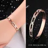 Neue Marke artier Klassisches Designer-Armband Europäisches Netz Rot Mode Handschmuck Diamant Geometrische Persönlichkeit Quadratisch Roségold Mit Originalverpackung