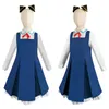 Cosplay vuxna barn anime spionfamilj Anya Forger Dress Uniform Cosplay Costume 230331