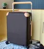 Projektanci Travel Suitcase Baggage moda luksurys mężczyźni kobiety torba bagażowa kwiaty litery torebka pudełko rod spinner uniwersalne koła torby 55 cm