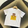 23ss bambino tshirt bambino tee kid designer t shirt Estate ragazzi e ragazze a maniche corte T-shirt Baby personalità marchio di moda cartone animato a mezza manica top Abbigliamento per bambini