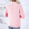 Women's Sweaters Solid Color Knitted Sweater With Scarf Collar Chic And Elegant Style Short Sleeve Swim Top