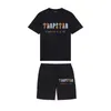 Męskie damskie Trapstar Tracksuit T Shirt Designer koszule dla mężczyzn graficzny nadruk Tree Designer TEE Summer Street Sports Ubrania