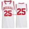 Colégio Hoosiers Jerseys de basquete 23 Trayce Jackson-Davis 1 Jalen Hood-Schifino 0 Xavier Johnson 25 Race Thompson 12 Miller Kopp Trey Galloway