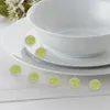 Dekorative Blumen 100 PCs Künstliche Erbse Simulierte Sojabohnenmodelle Kunst Gemüse gefälschte Lebensmittel Gemüse Dekorationen PVC Prop Restaurant