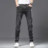 3D Luxury Digital Spray Painting Slimming Jeans Men's Stretch Fashion High-End Pants Straight