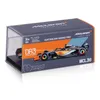 Diecast Model Bbrago 1 43 McLaren MCL36＃3 Daniel Ricciardo＃4 Lando Norris Alloy Luxury Vehicle Toy 230331