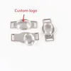 Charms Anpassa oval skosnör Charms Whit 13*18mm 18*25mm Clear Glass Cabochon för sportig sko paracord armband DIY -smycken 20 st 231031